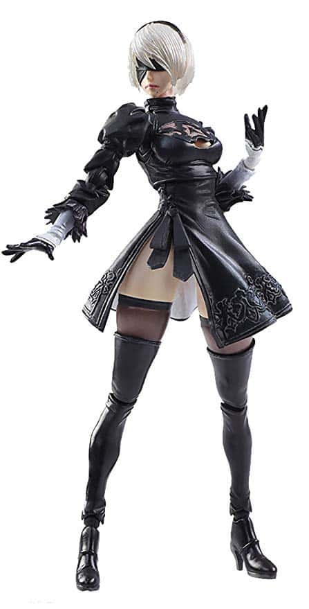 2B from Nier art Top Ten Video Game Robots