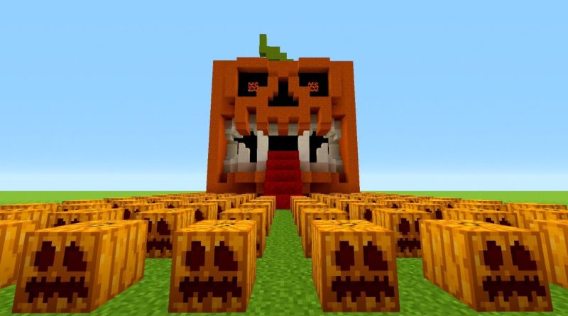 How to Make a Carved Pumpkin in Minecraft - Super Easy!