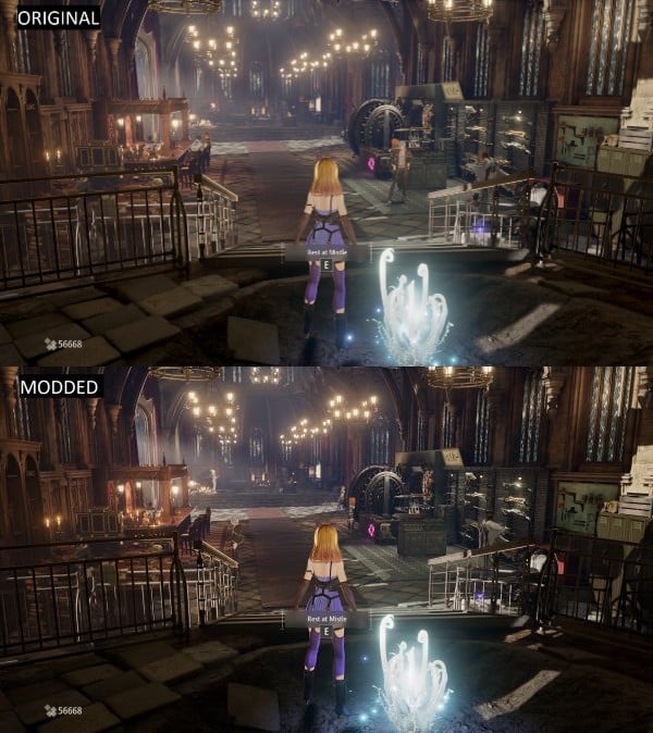 improved visuals code vein mod