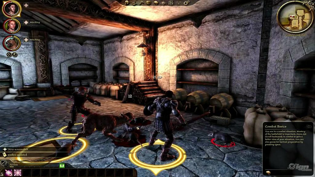 dragon age origins gameplay