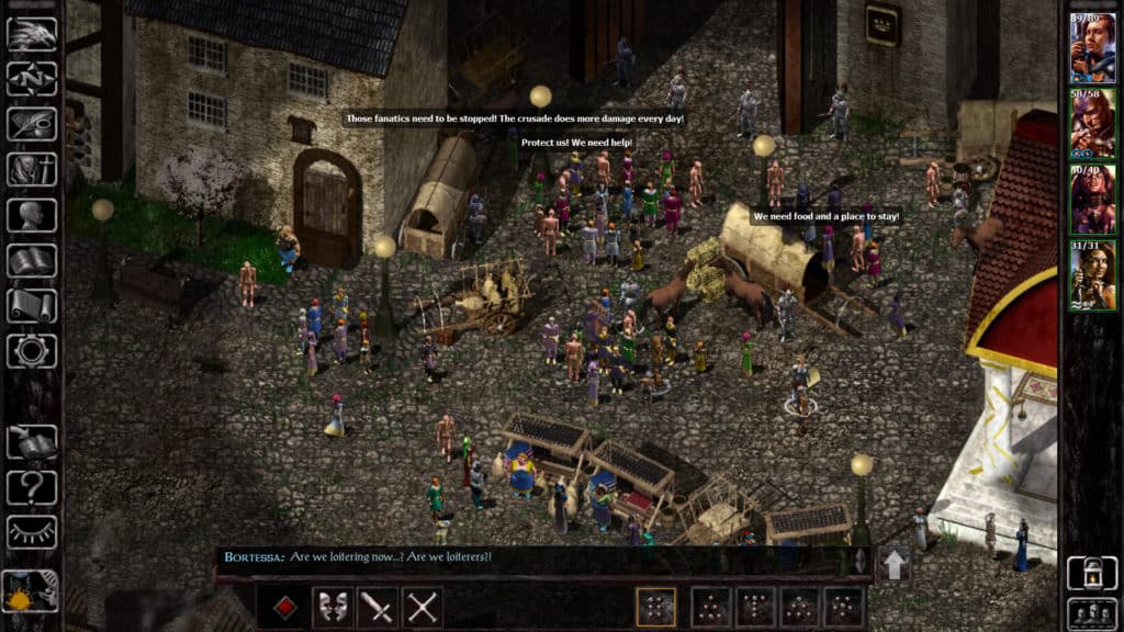 baldur's gate gameplay