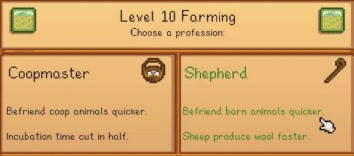 stardew valley coopmaster or shepherd
