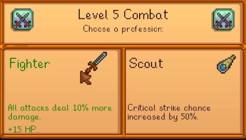 Stardew Valley Fighter Or Scout Combat Skill Guide