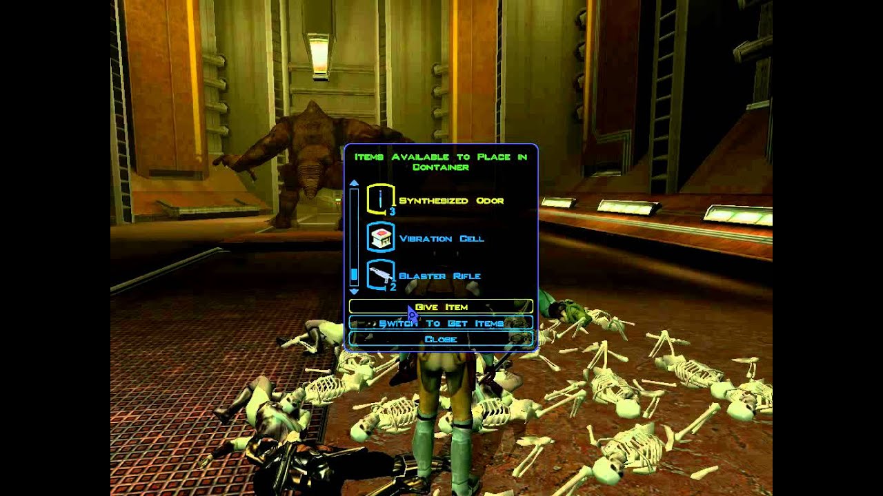 KOTOR Rancor Guide How to Get Past the Rancor in the Sewers