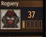 how to level skills bannerlord roguery