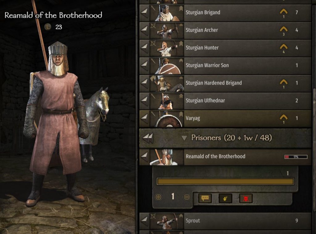 mount and blade prisoner lord