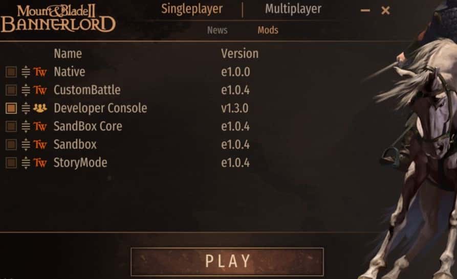 how to activate console commands bannerlord