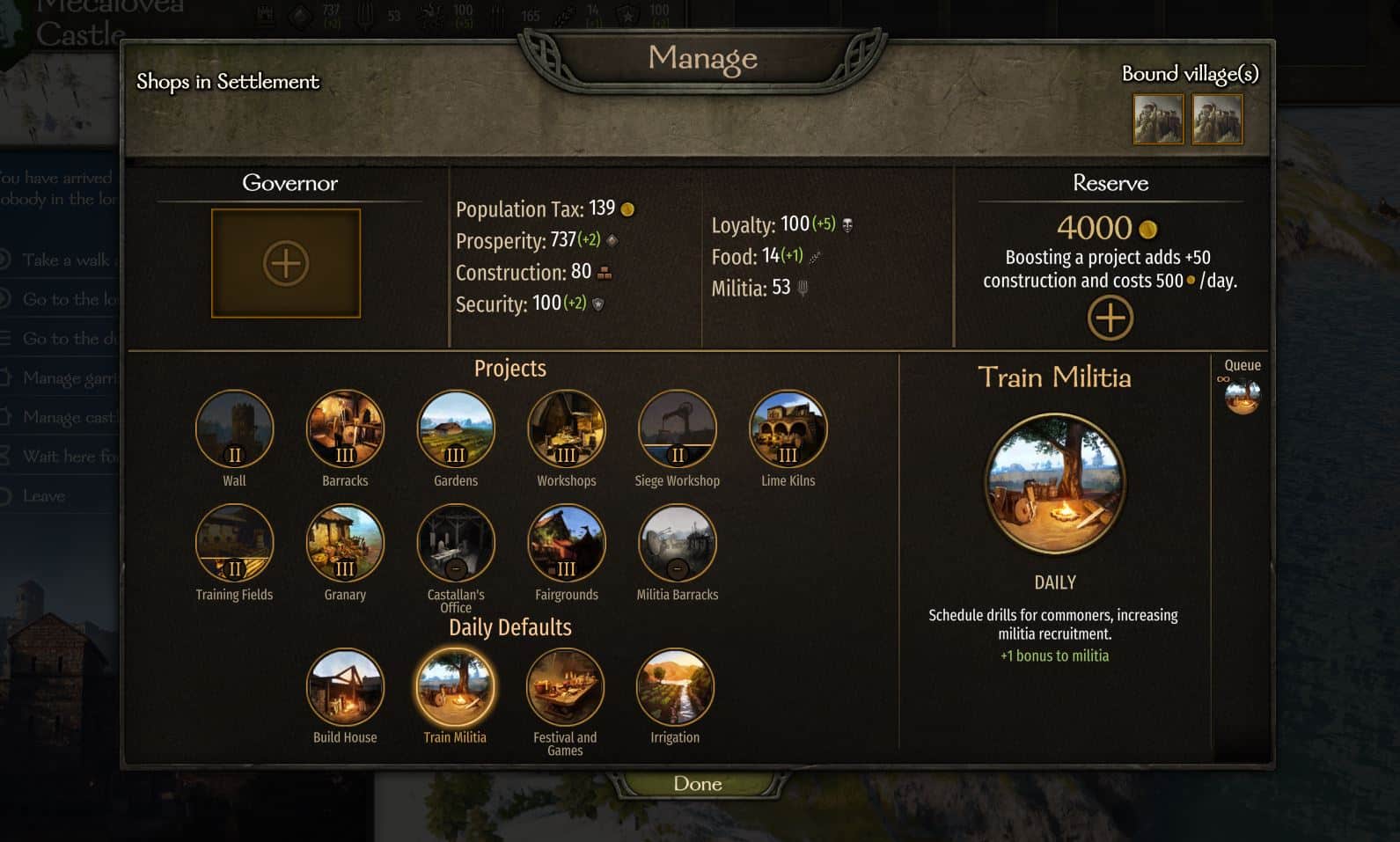 Mount and Blade II Bannerlord Complete Guide to Owning a Settlement