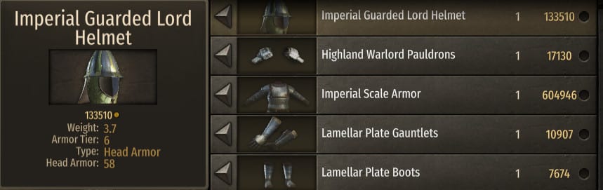 best armor bannerlord