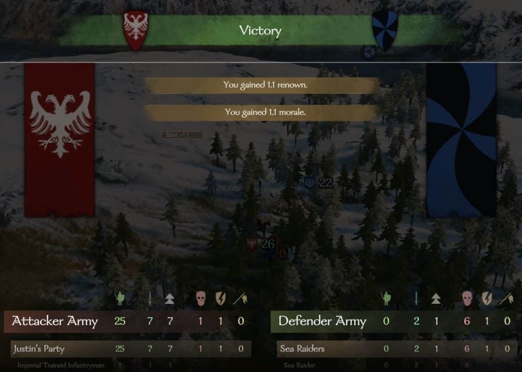 how to increase clan tier bannerlord end battle screen