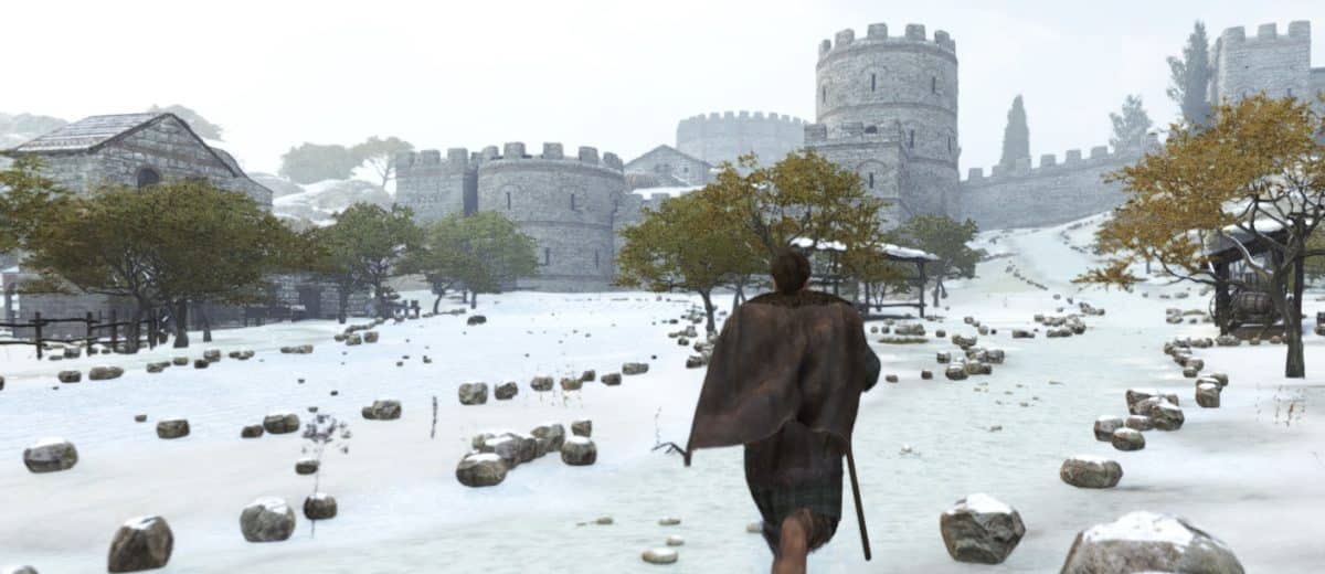mount and blade defending a castle