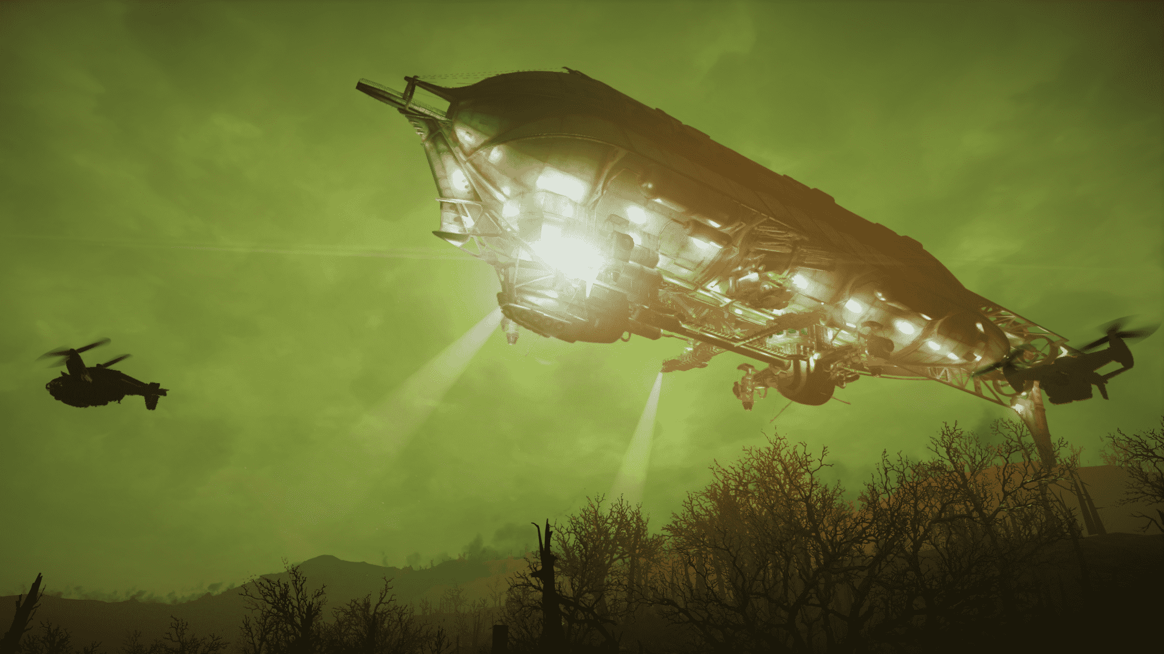 Fallout 4 когда прилетит дирижабль братства стали фото 8