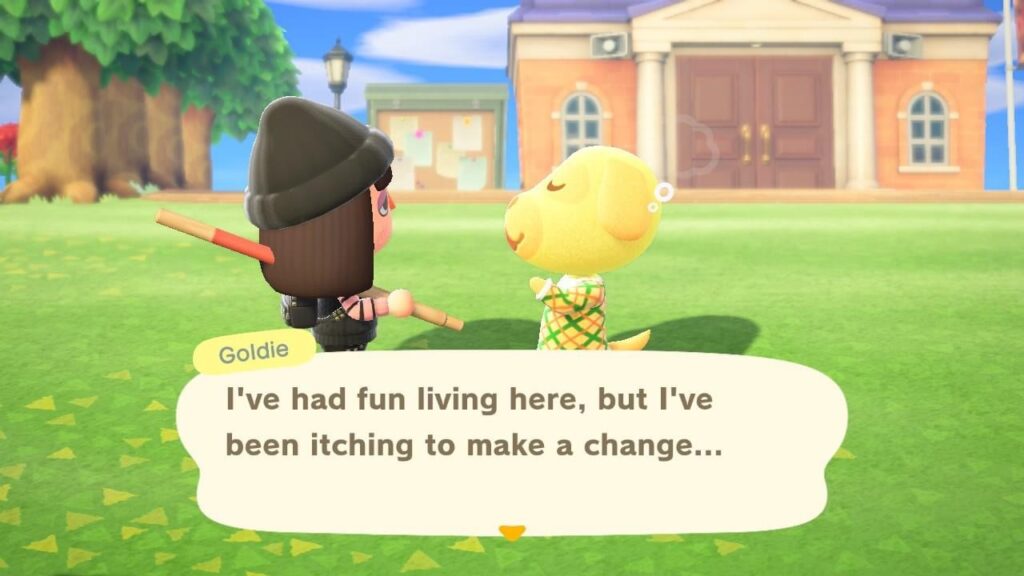 goldie animal crossing