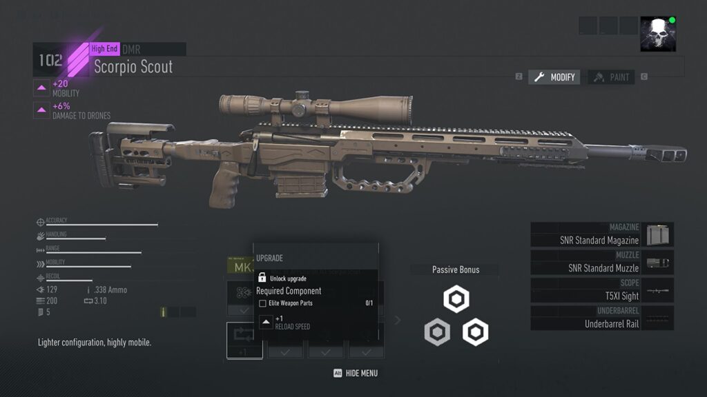 Ghost Recon- Breakpoint Elite Weapon Parts