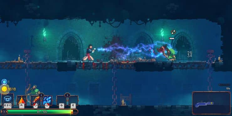 dead cells lightning bolt