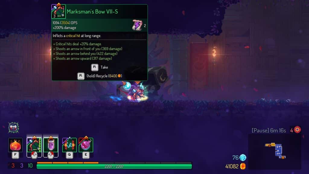 dead cells marksmans bow