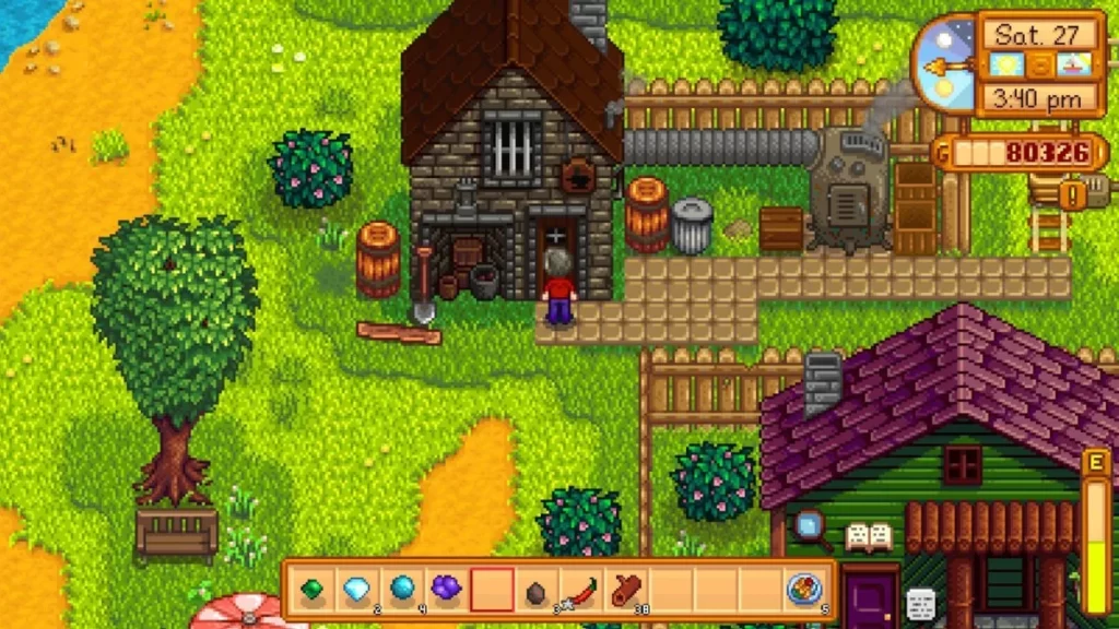 Where Is The Blacksmith in Stardew Valley