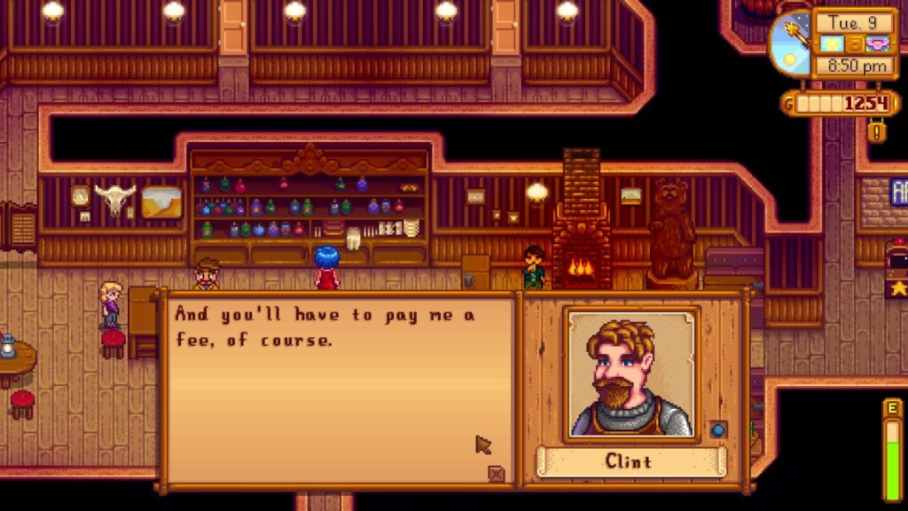 Where Is The Blacksmith in Stardew Valley