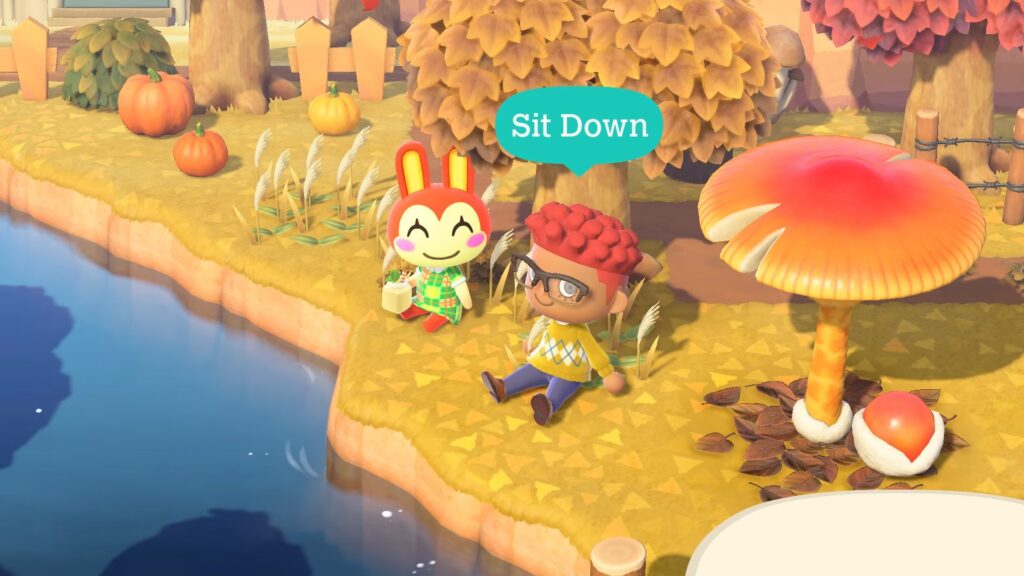 How Do You Sit In Animal Crossing?