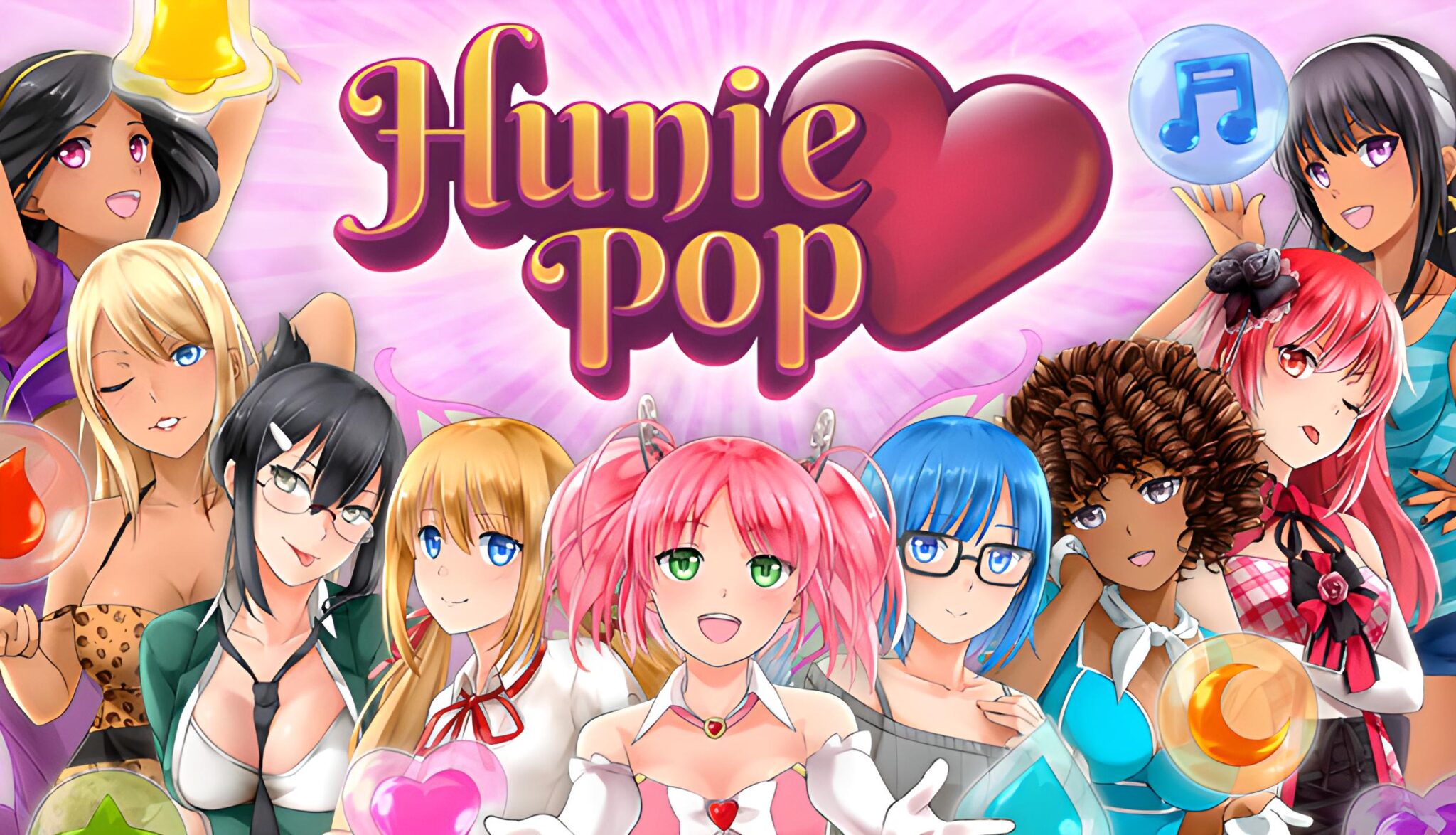 Huniepop 2 double date все картинки 18